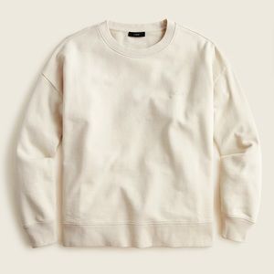 J Crew University Terry Logo Sweatshirt